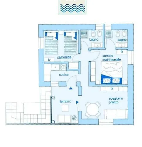 Semesterbostad Casa Del Mare Capri